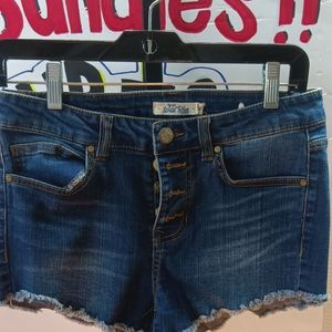 Wild Blue by Sadie Robertson Cut Off Denim Shorts